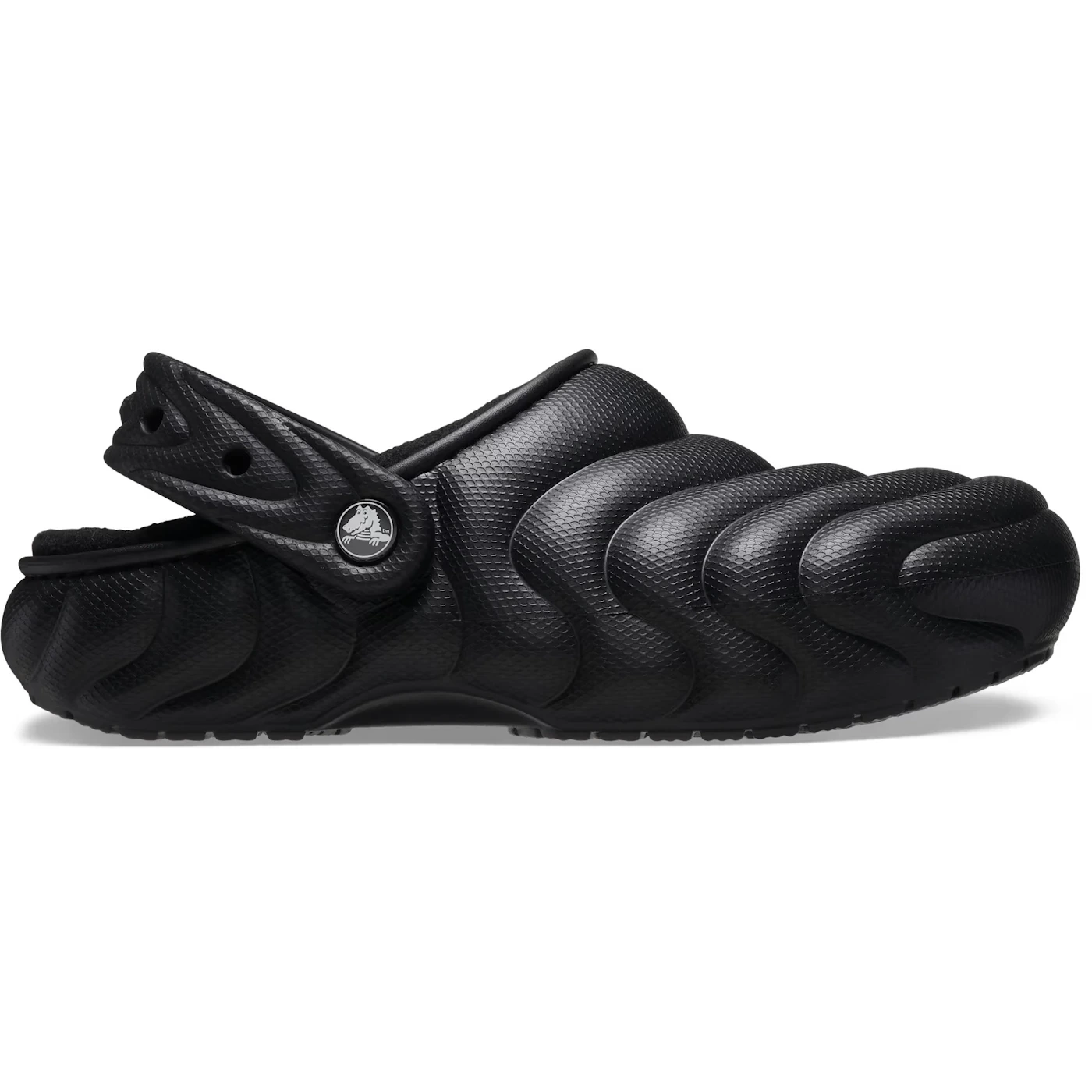 Crocs Classic Overpuff Lined Clog Black 2 Crocs Classic Overpuff Lined Clog Black 1 3