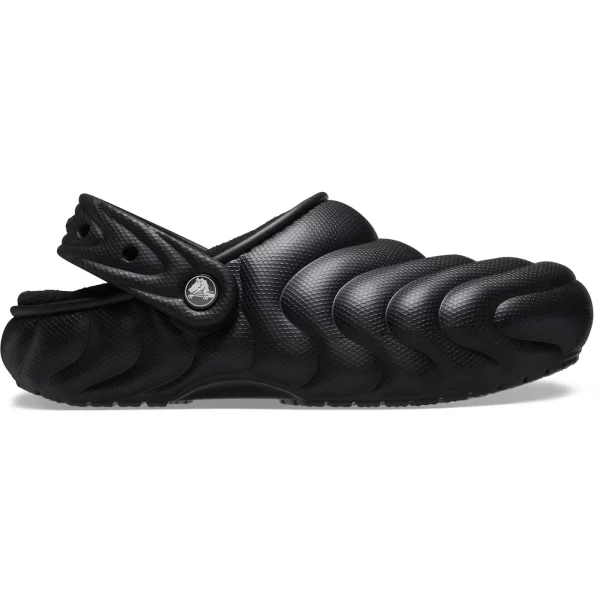 Crocs Classic Overpuff Lined Clog Black