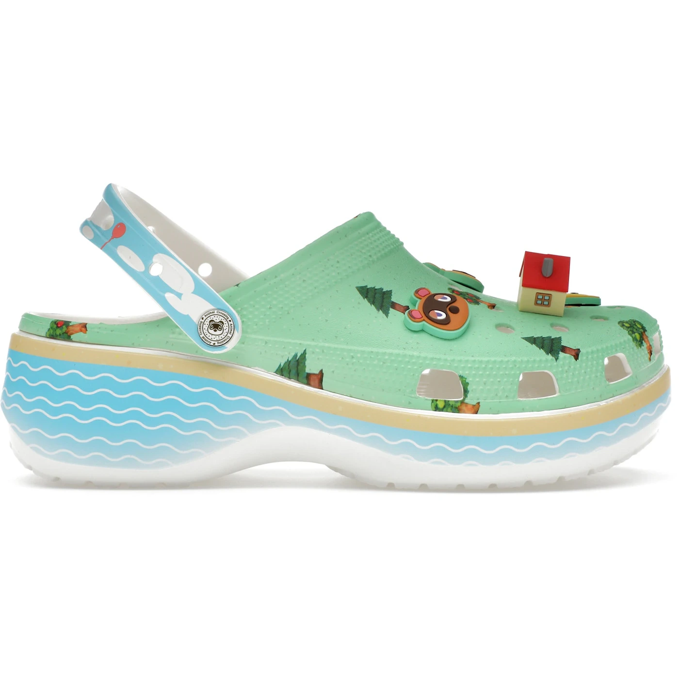 Crocs Classic Platform Clog Animal Crossing (Women's) 3 Crocs Classic Platform Clog Animal Crossing (Women's)