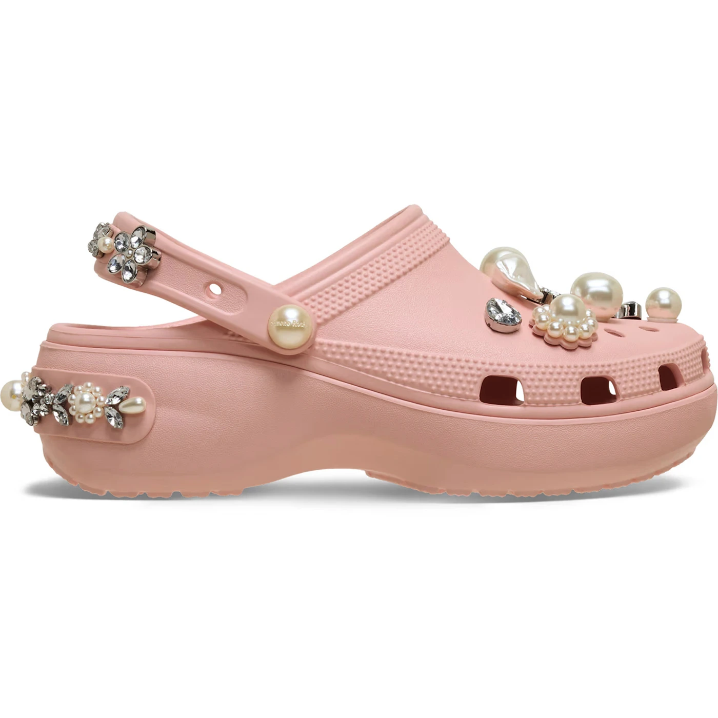 Crocs Classic Platform Clog Simone Rocha Pink Rose Womens 1 2