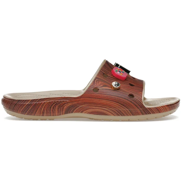 Crocs Classic Slide SZA Wood Grain