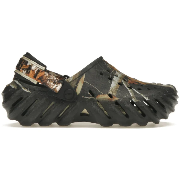 Crocs Echo Clog Realtree Edge Camo Black