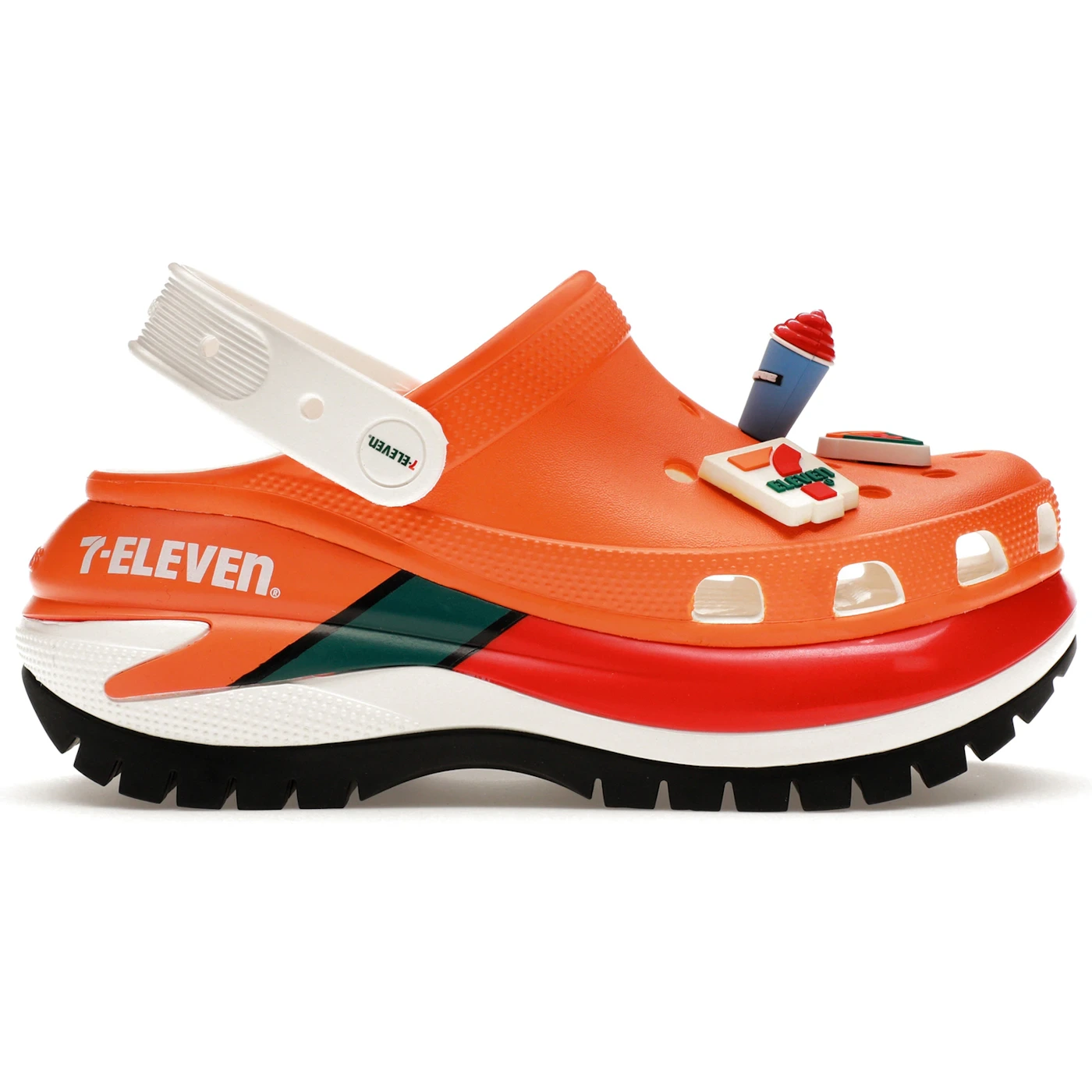 Crocs Mega Crush Clog 7-Eleven Orange 2 Crocs Mega Crush Clog 7 Eleven Orange 1 2