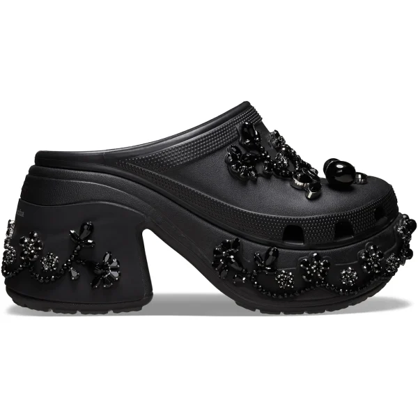 Crocs Siren Clog Simone Rocha Black