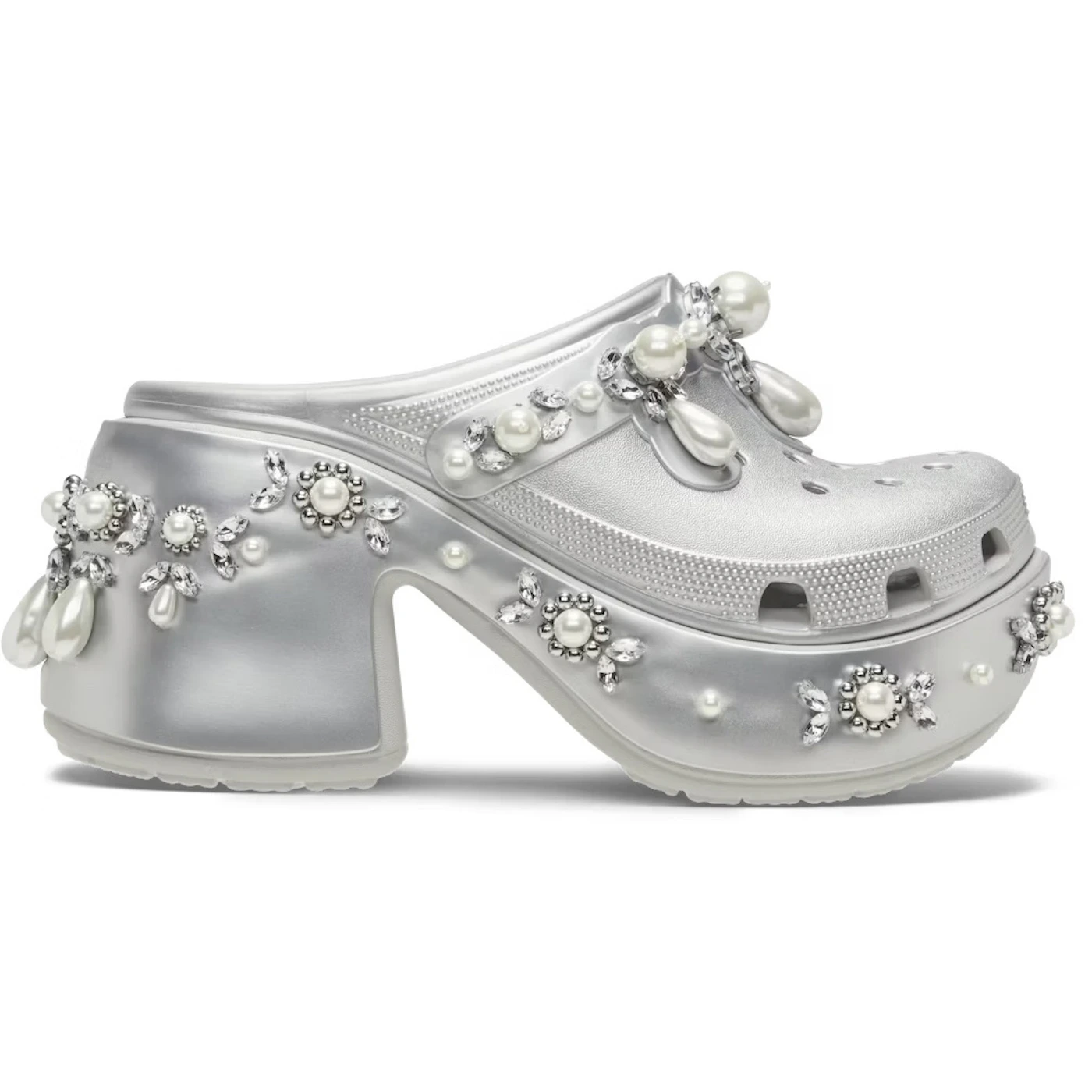 Crocs Siren Clog Simone Rocha Spiked Silver 3 Crocs Siren Clog Simone Rocha Spiked Silver