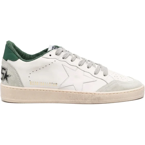 Golden Goose Ball Star White Ice Green