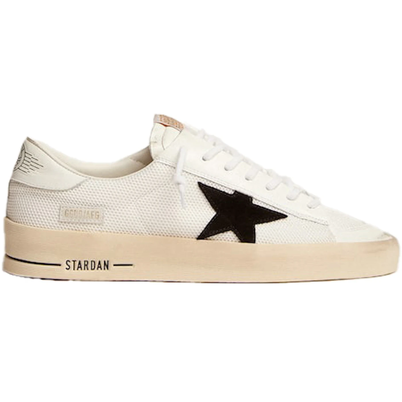 Golden Goose Stardan White Black 1 1