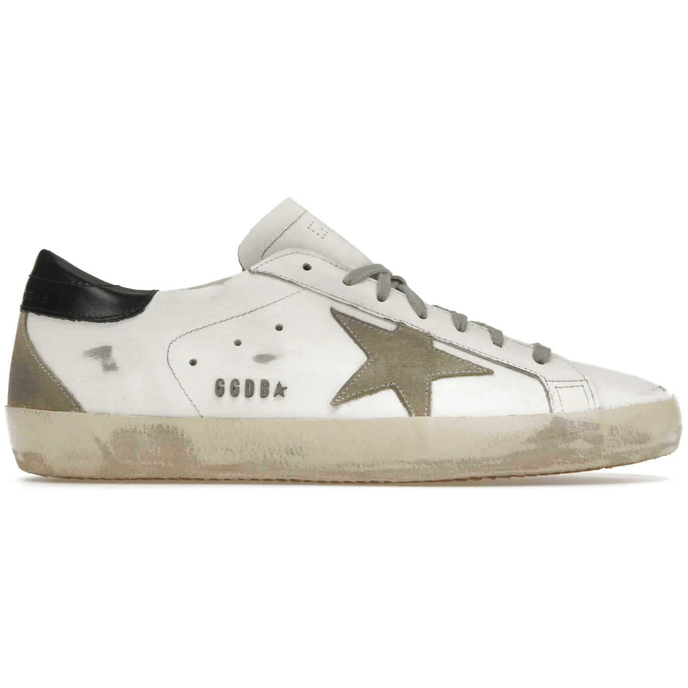 Golden Goose Super Star White Black 1 2