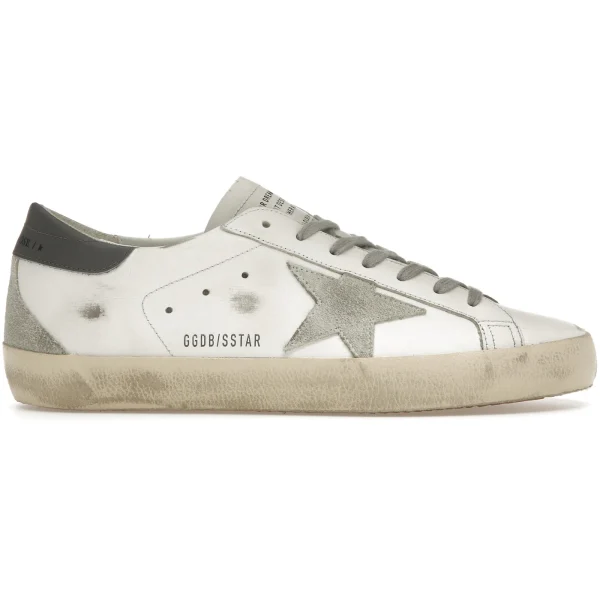 Golden Goose Super-Star White Grey