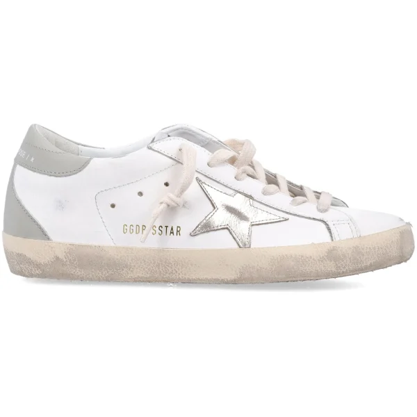 Golden Goose Superstar Deluxe White Platinum Grey (Women&rsquo;s)