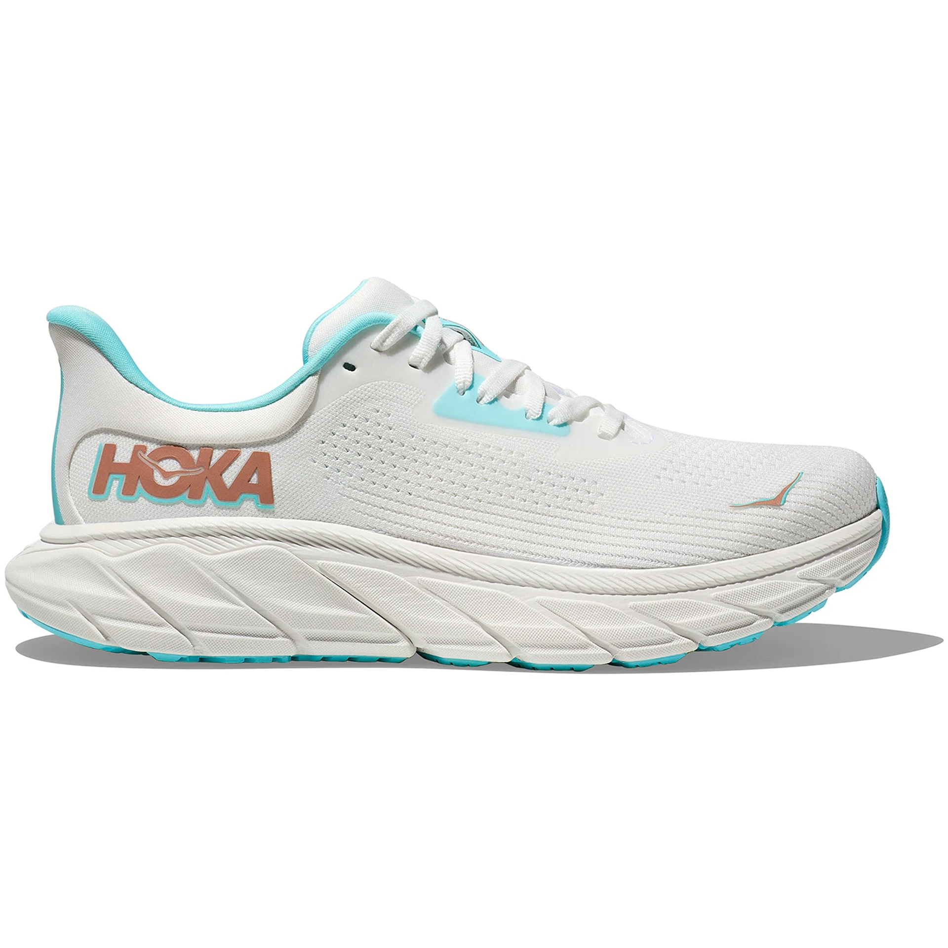 Hoka One One Arahi 7 Frost Rose Gold Womens 3