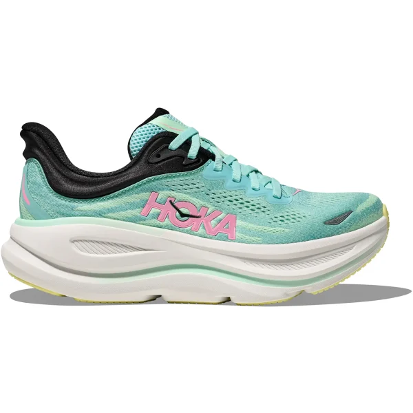 Hoka One One Bondi 9 Blue Spark Mint Fluorite (Womens)