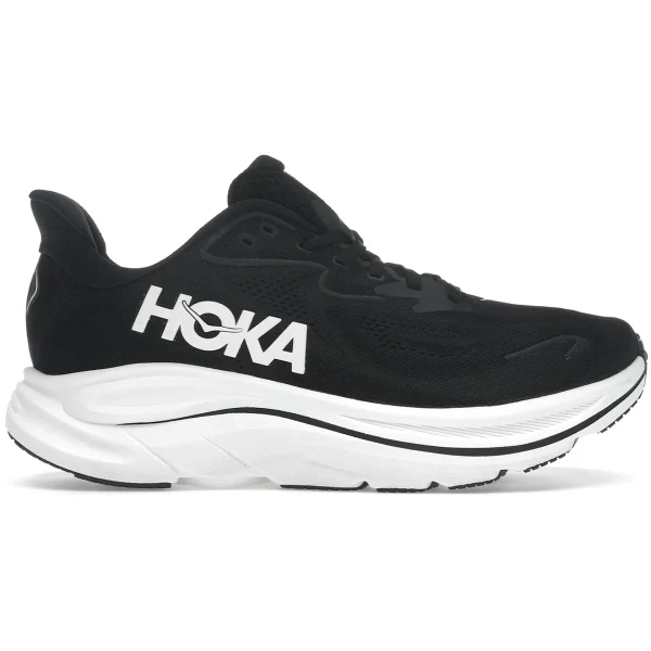 Hoka One One Clifton 10 Black White (Womens)