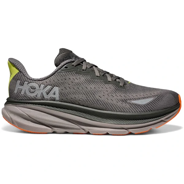 Hoka One One Clifton 9 Gore-Tex Asphalt Grey Gravel