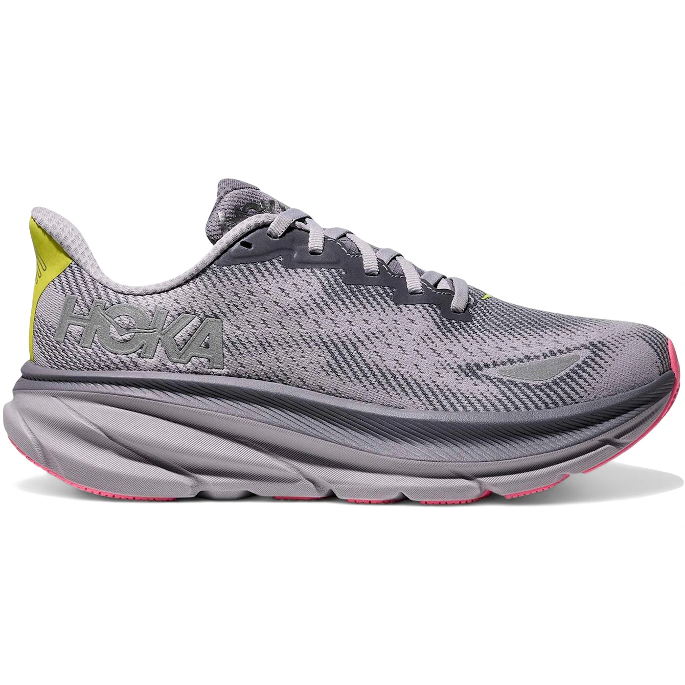 Hoka One One Clifton 9 Gore Tex Grey Skies Foggy Grey Womens 1 4