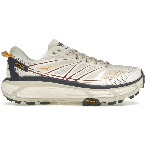 Hoka One One Mafate Speed 2 Alabaster Oat Milk