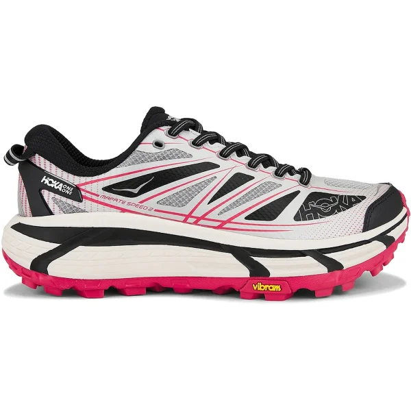 Hoka One One Mafate Speed 2 Galactic Grey Ruby Red