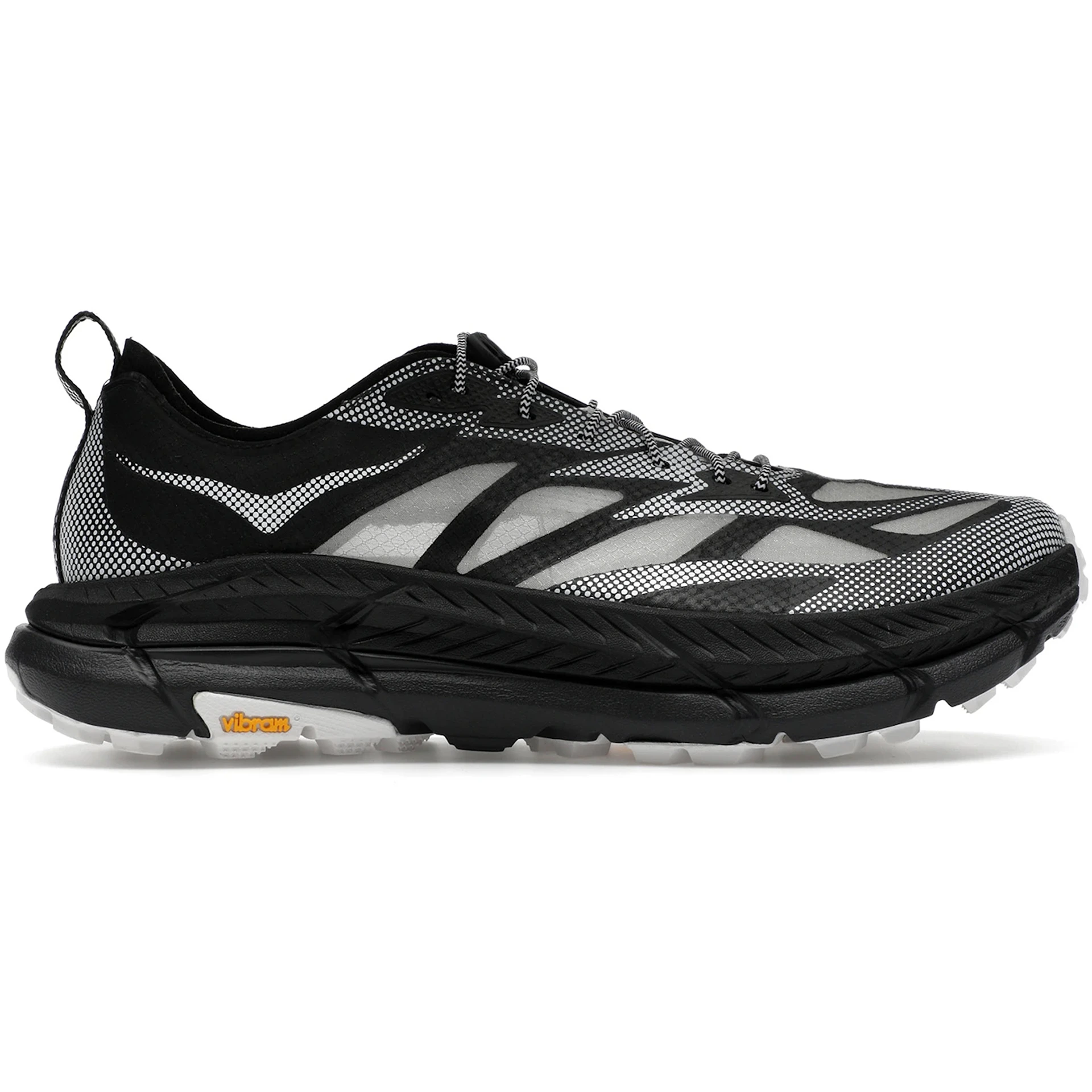 Hoka One One Mafate Speed 4 Lite Black White 2