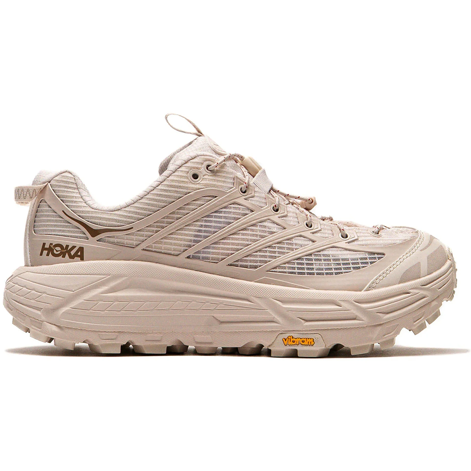 Hoka One One Mafate Three 2 Grid Rose Cream Stucco 1 Hoka One One Mafate Three 2 Grid Rose Cream Stucco