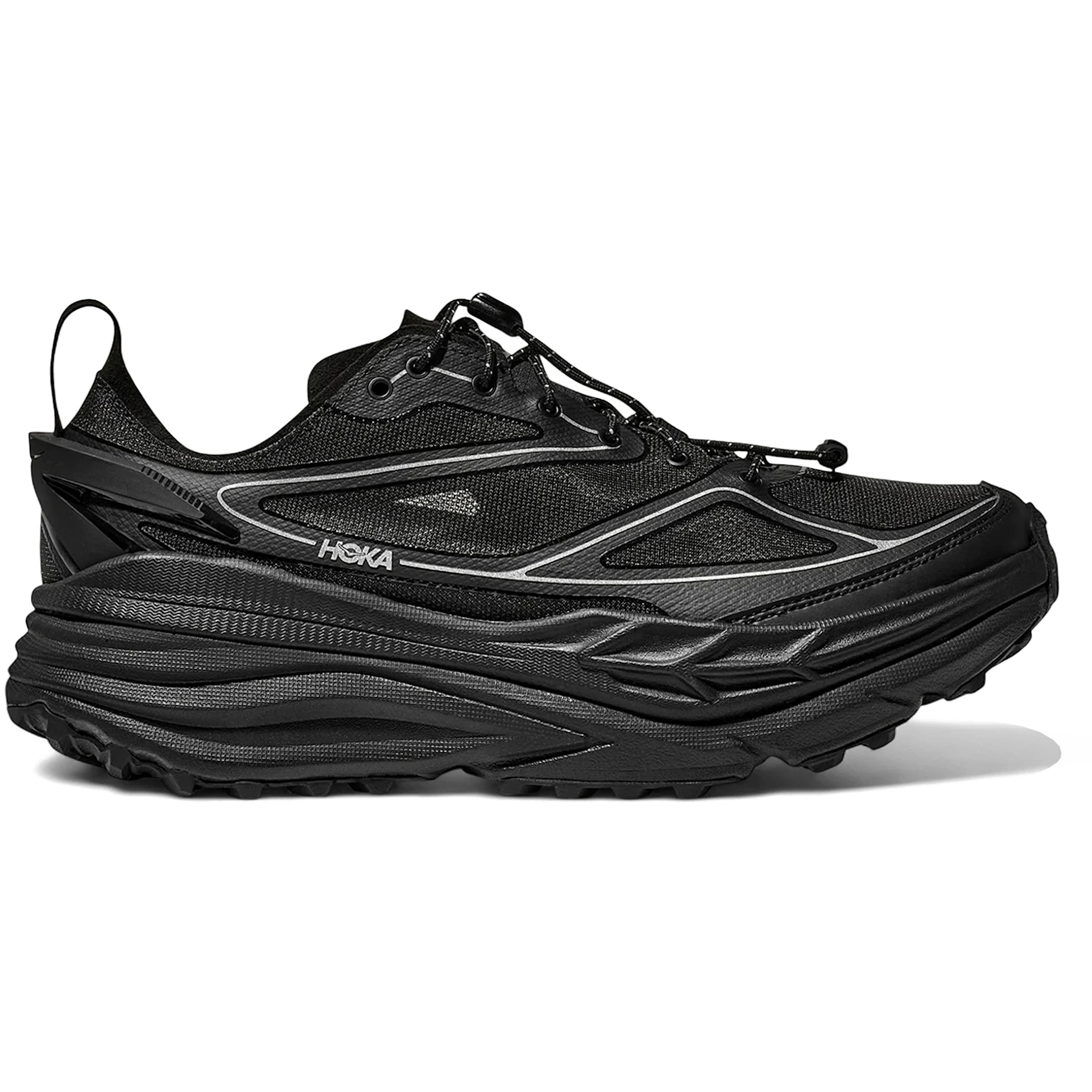 Hoka One One Stinson One7 Black Silver 3
