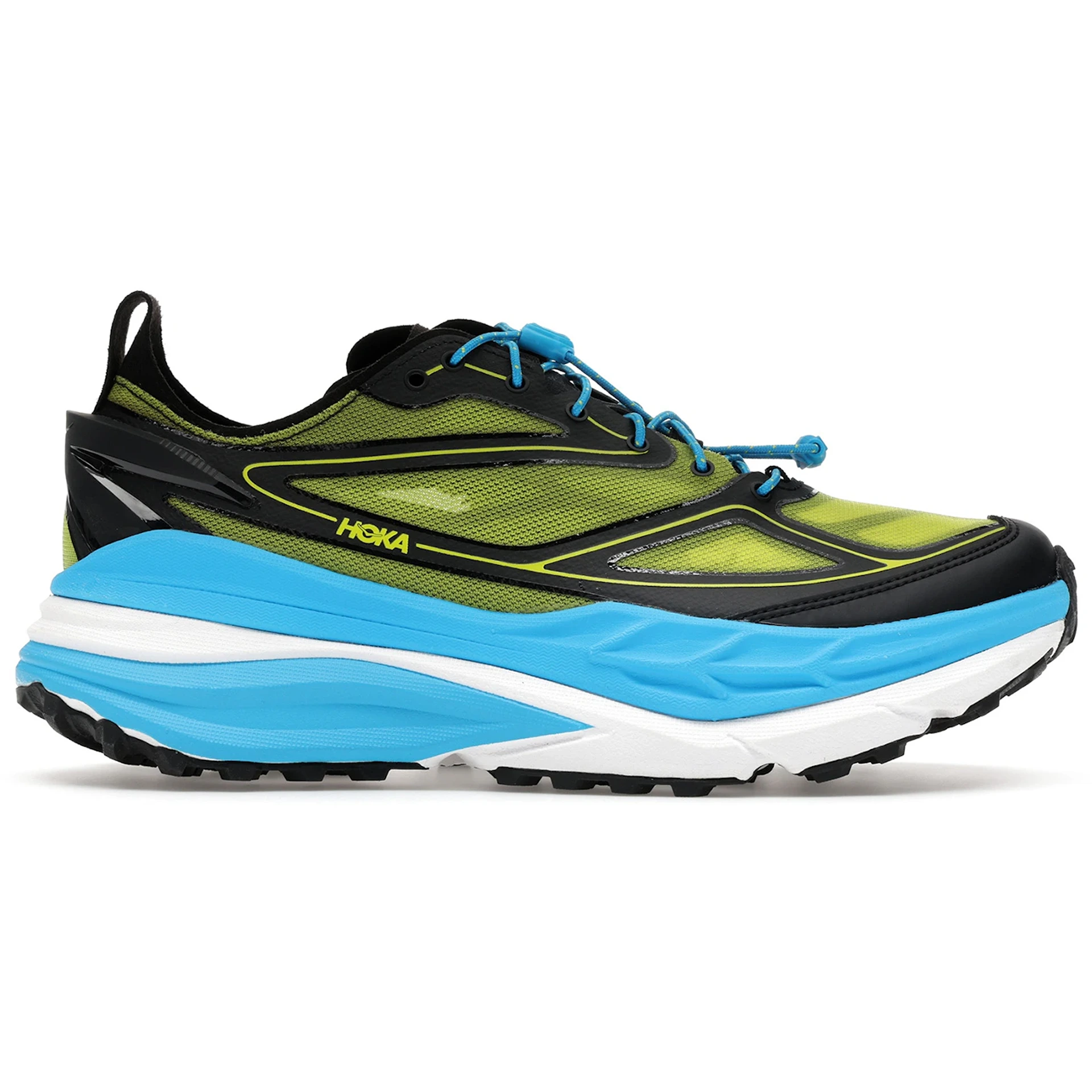 Hoka One One Stinson One7 Black Skyward Blue 2