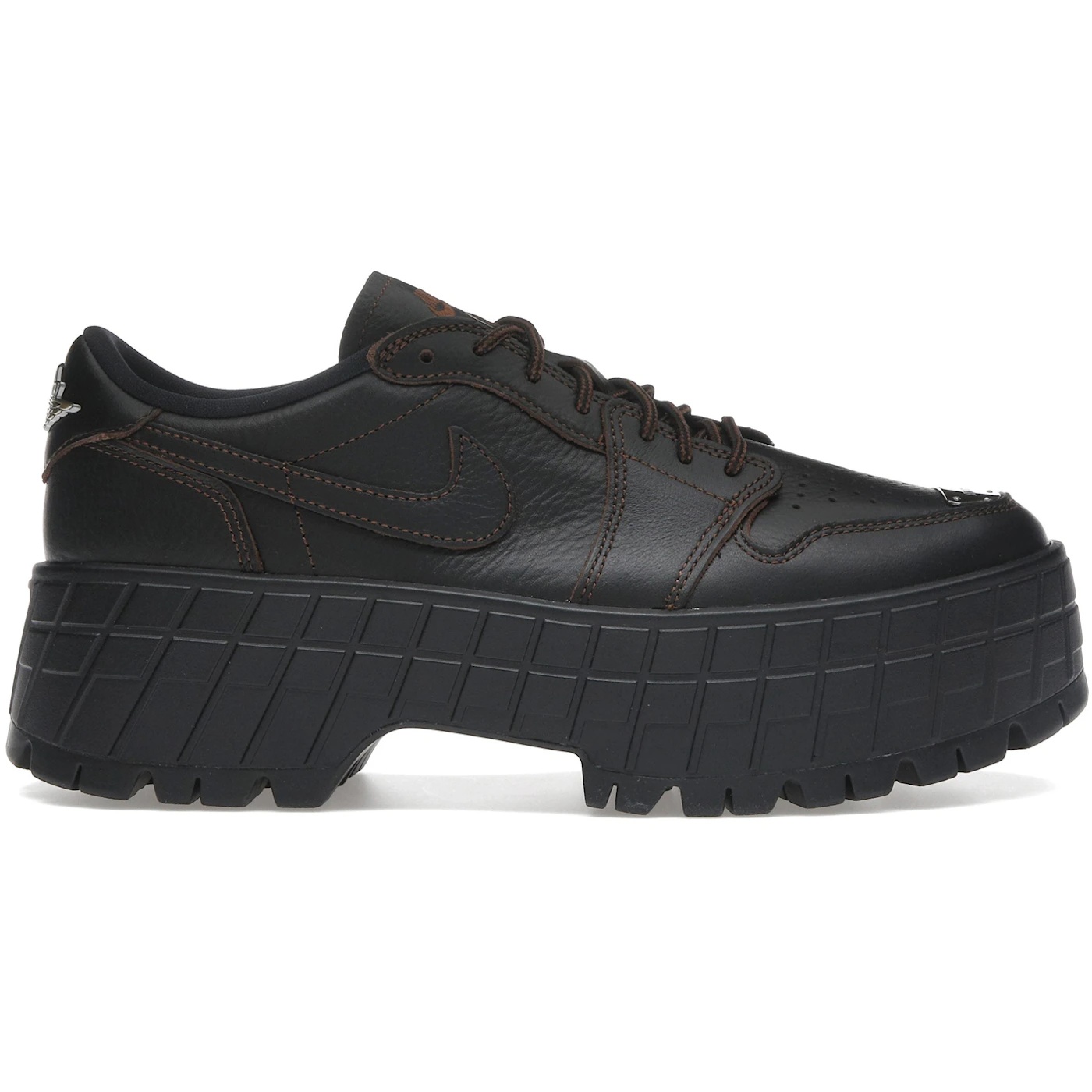 Jordan 1 Low Brooklyn Black Cacao Wow (Womens)