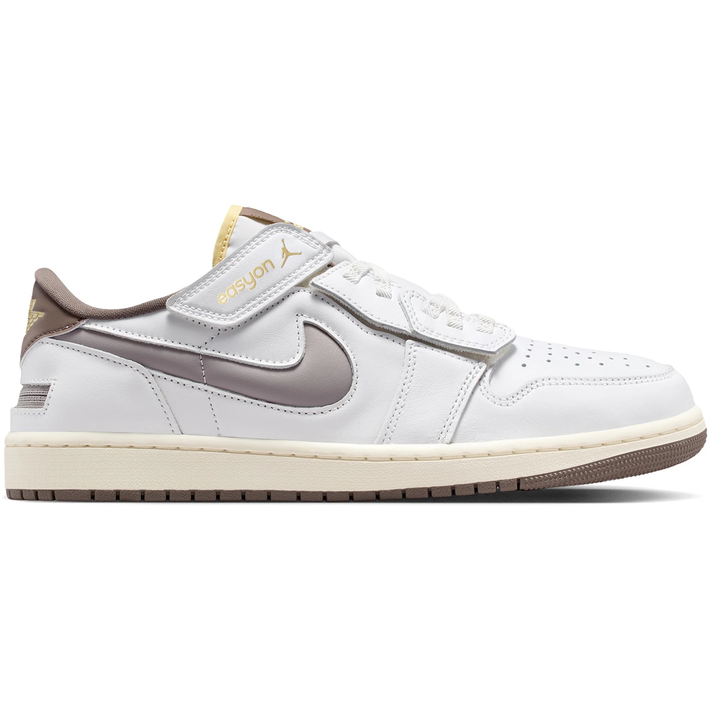 Jordan 1 Low EasyOn White Olive Grey Lemon Wash