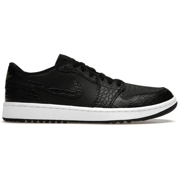 Jordan 1 Retro Low Golf Black Croc