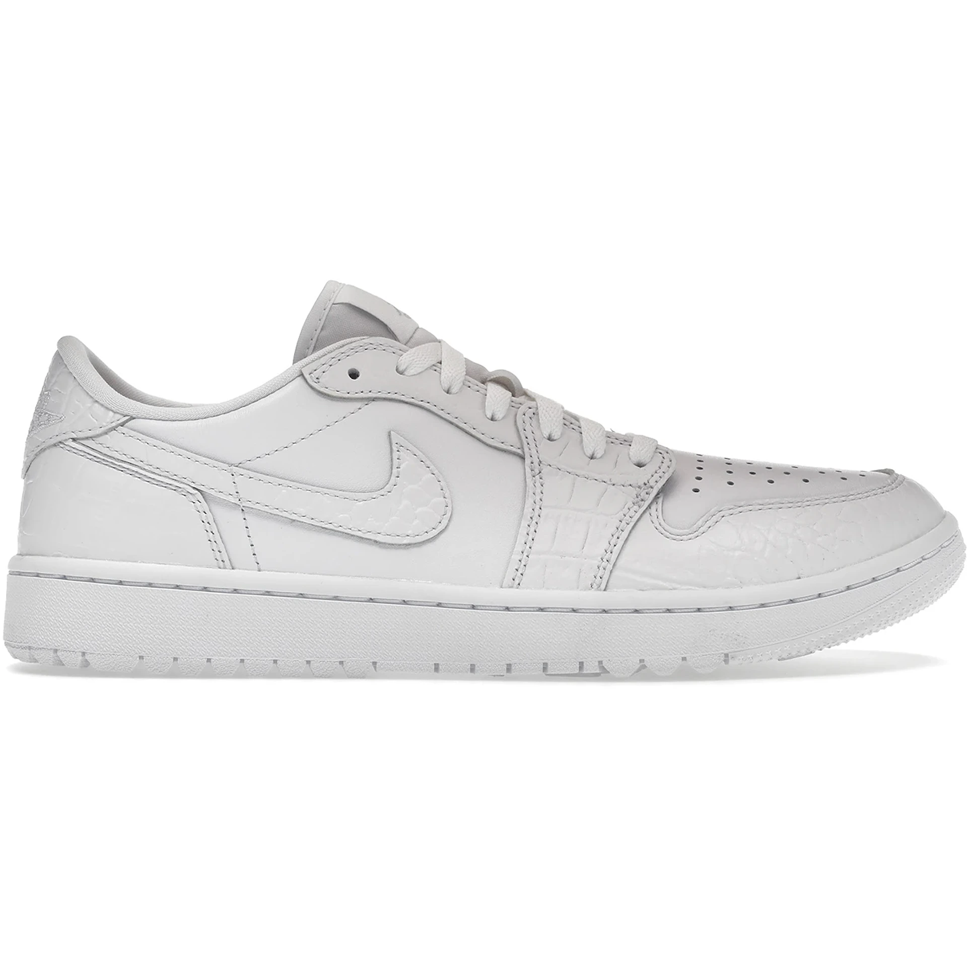 Jordan 1 Retro Low Golf White Croc
