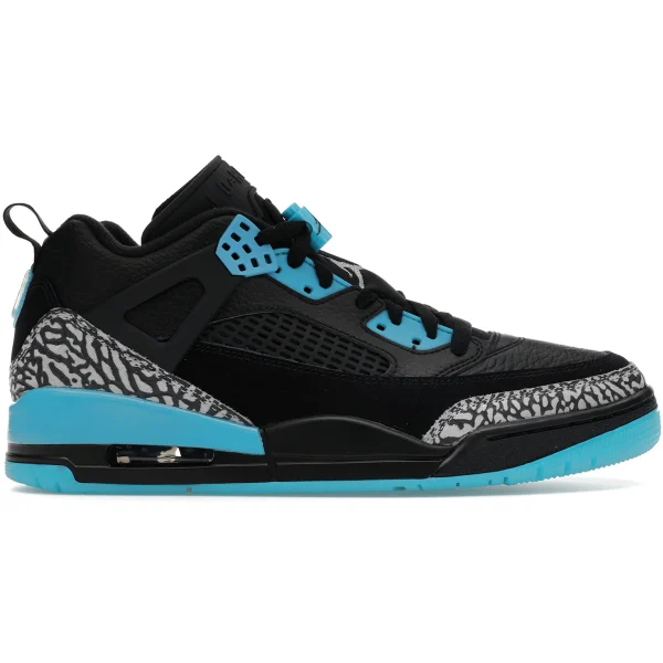 Jordan Spizike Low Black Gamma Blue
