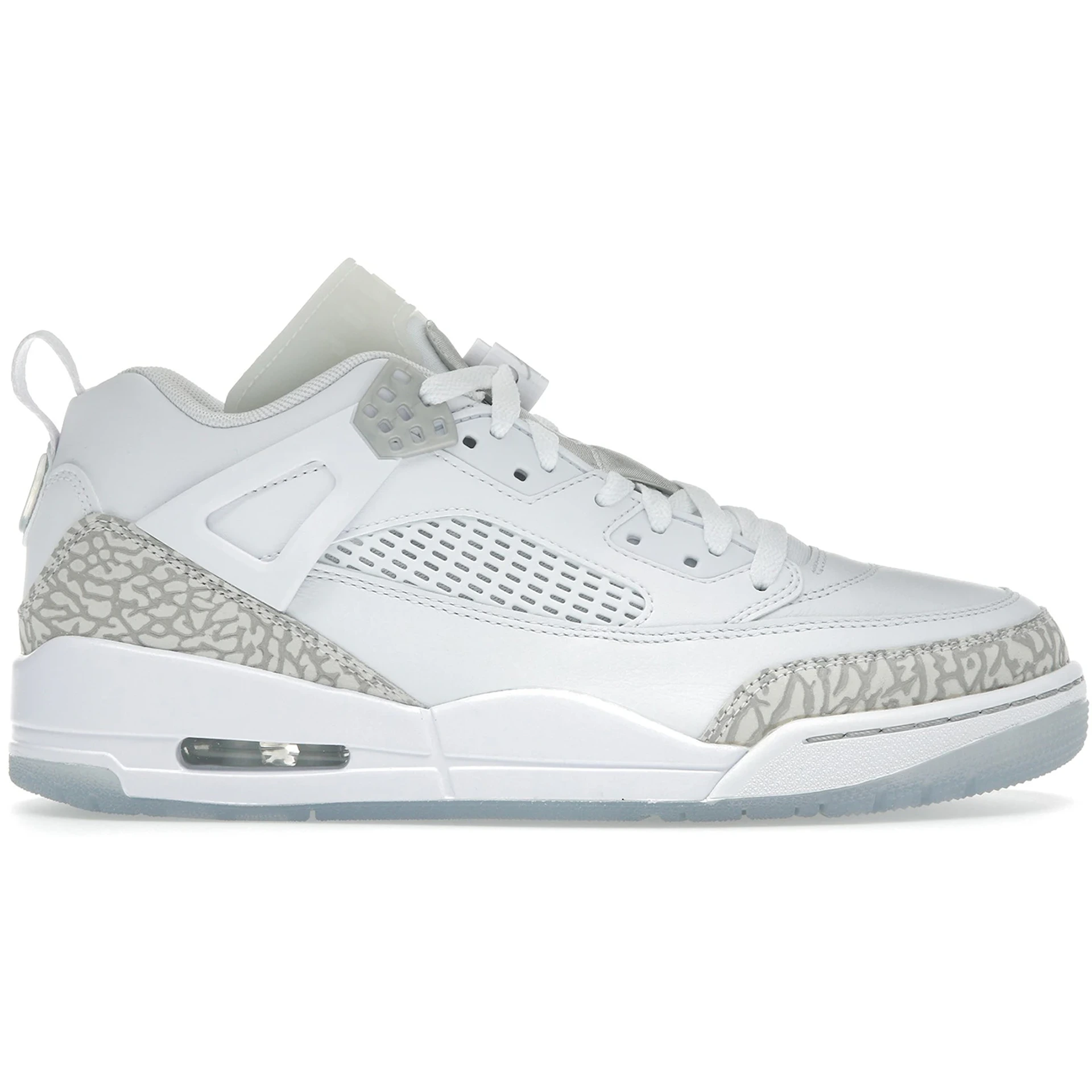 Jordan Spizike Low White Metallic Silver Barely Blue Neutral Grey 2 Jordan Spizike Low White Metallic Silver Barely Blue Neutral Grey