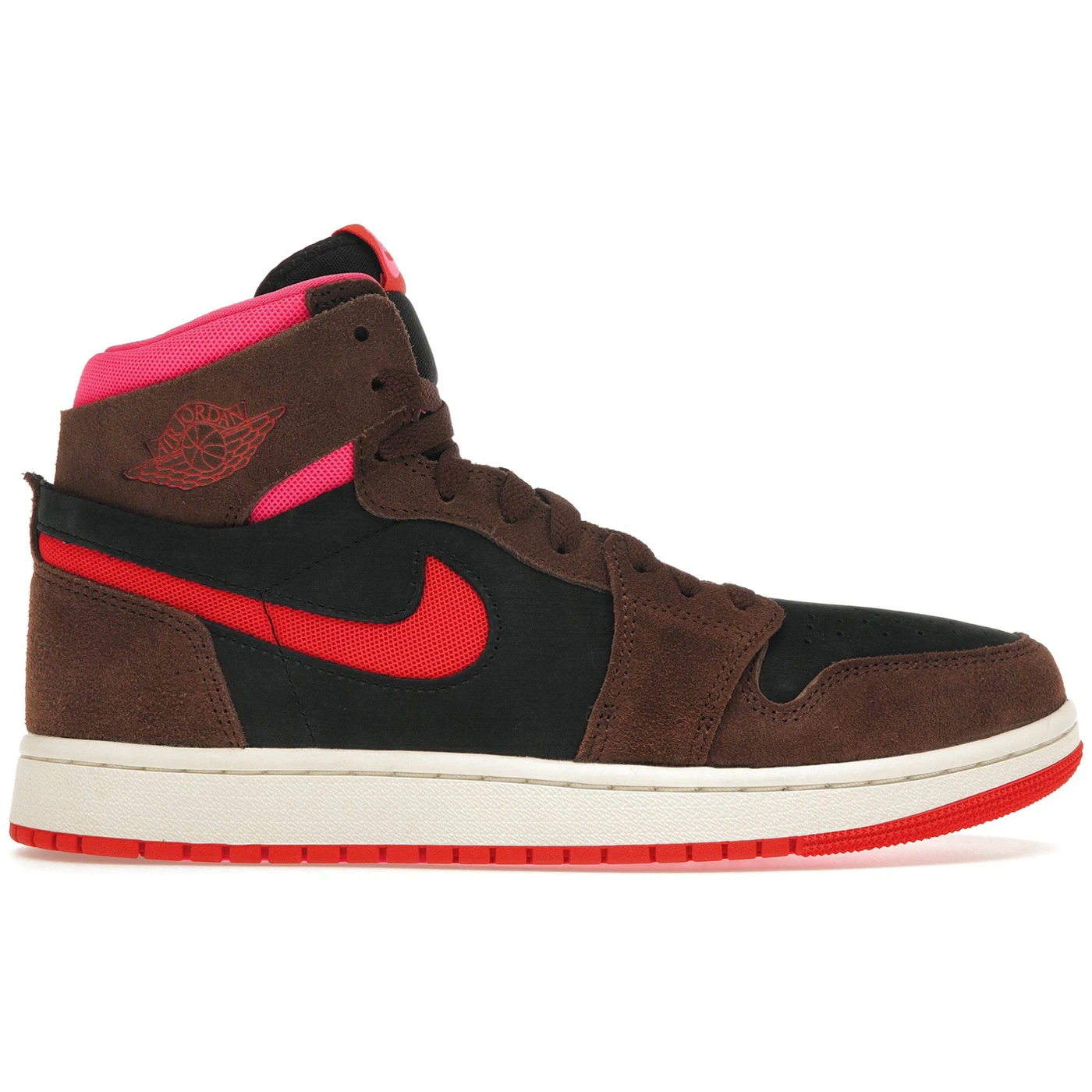 Jordan 1 High Zoom Air CMFT 2 Cacao Wow Picante Red (Women's)
