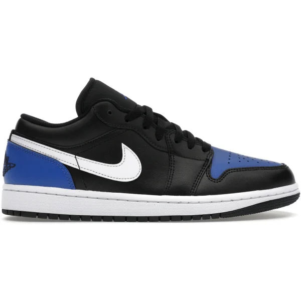 Jordan 1 Low Black Royal Toe