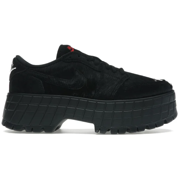 Jordan 1 Low Brooklyn Black Gym Red (Women&rsquo;s)