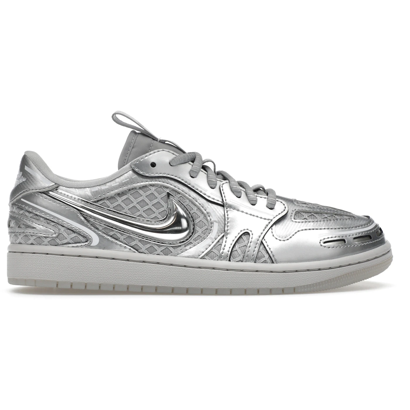 Jordan 1 Low Method of Make V3 Metallic Silver (Women's)