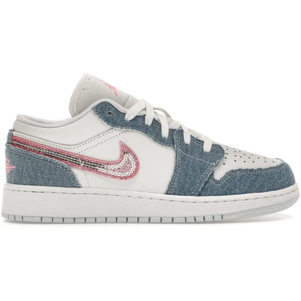 Jordan 1 Low SE Denim Sequin (GS)