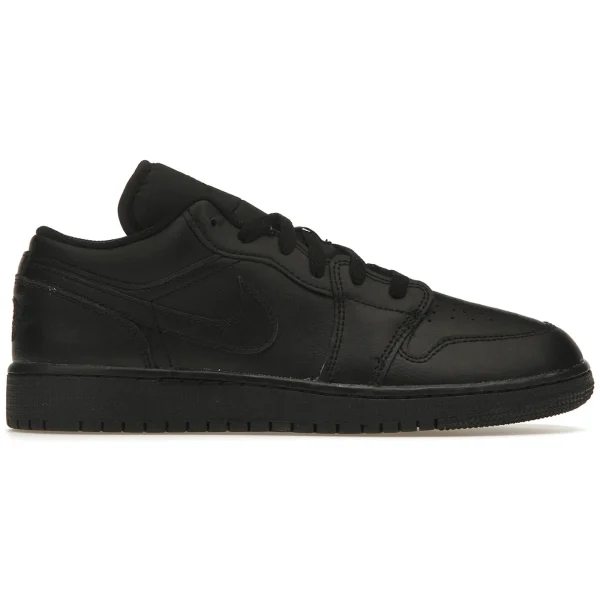 Jordan 1 Low Triple Black (2022) (GS)