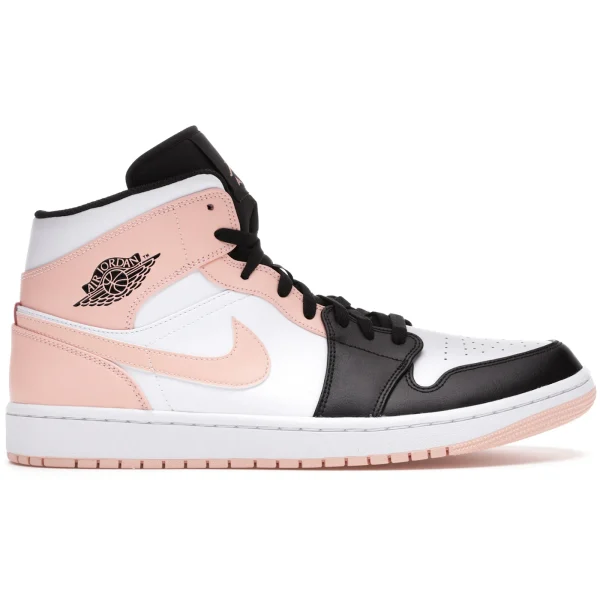 Jordan 1 Mid Arctic Orange Black Toe