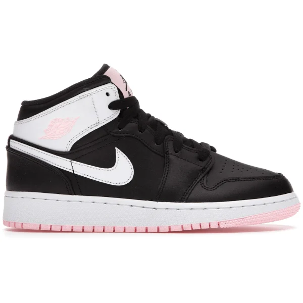 Jordan 1 Mid Arctic Pink Black (GS)
