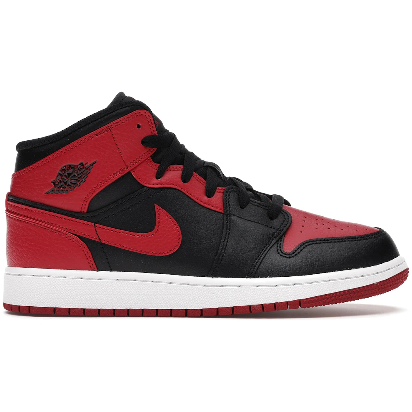 Jordan 1 Mid Banned (2020) (GS) 2 Jordan 1 Mid Banned (2020) (GS)