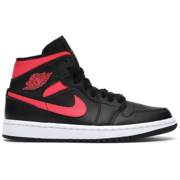 Jordan 1 Mid Black Siren Red (Women’s)
