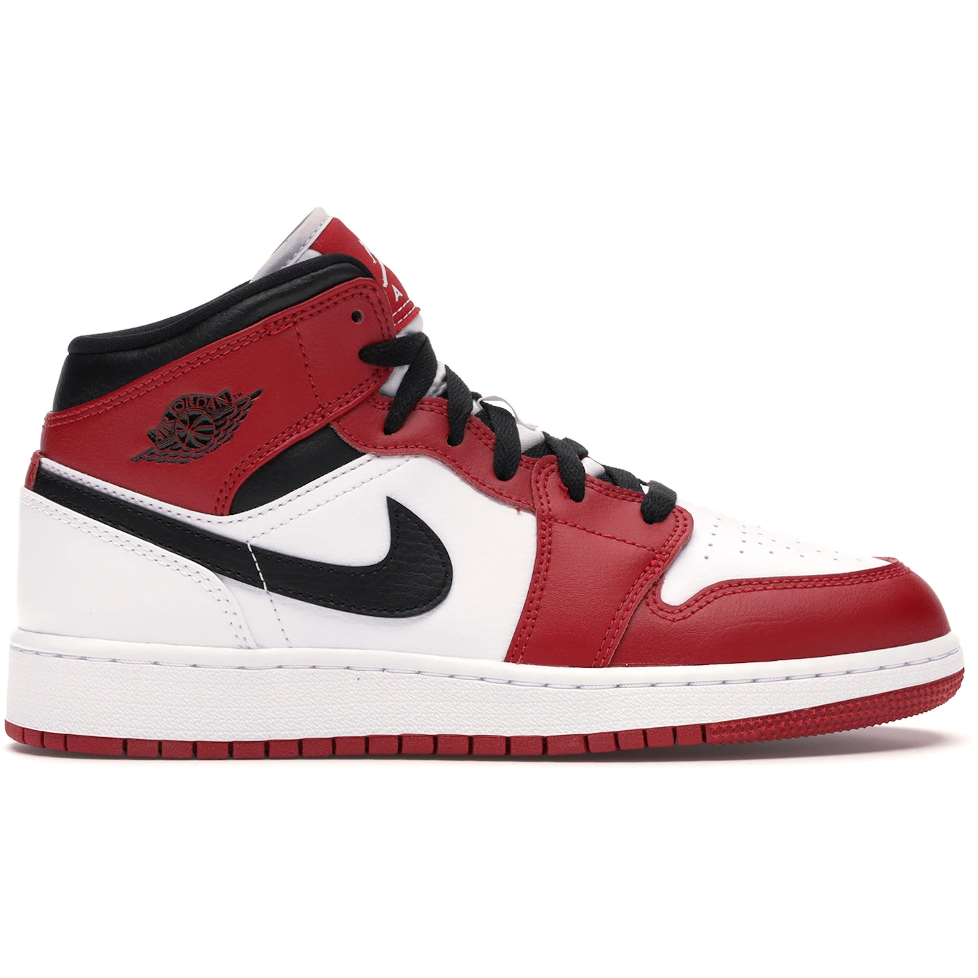 Jordan 1 Mid Chicago (2020) (GS) 2 Jordan 1 Mid Chicago (2020) (GS)