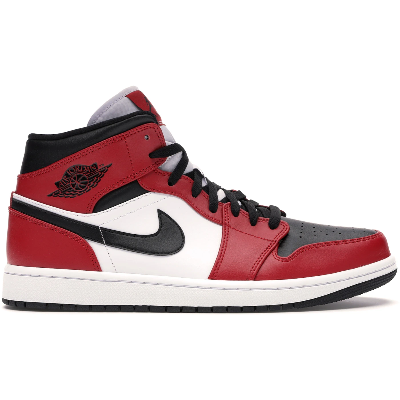 Jordan 1 Mid Chicago Toe 2 Jordan 1 Mid Chicago Toe