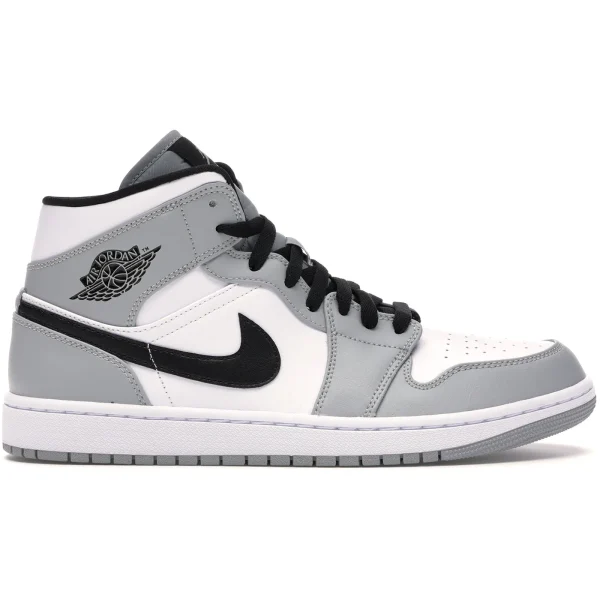 Jordan 1 Mid Light Smoke Grey