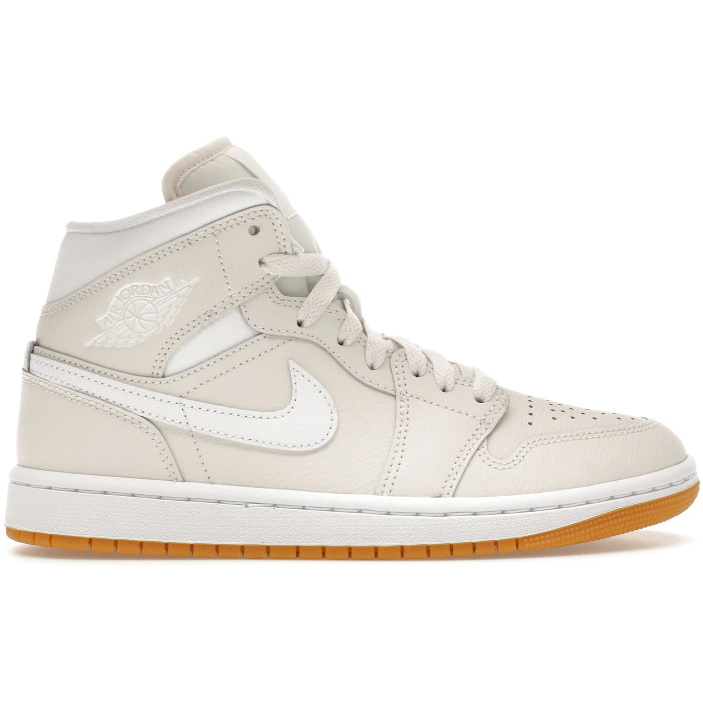 Jordan 1 Mid Phantom Gum (Women's)