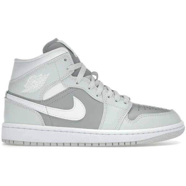 Jordan 1 Mid Photon Dust Atmosphere Grey (Women&rsquo;s)