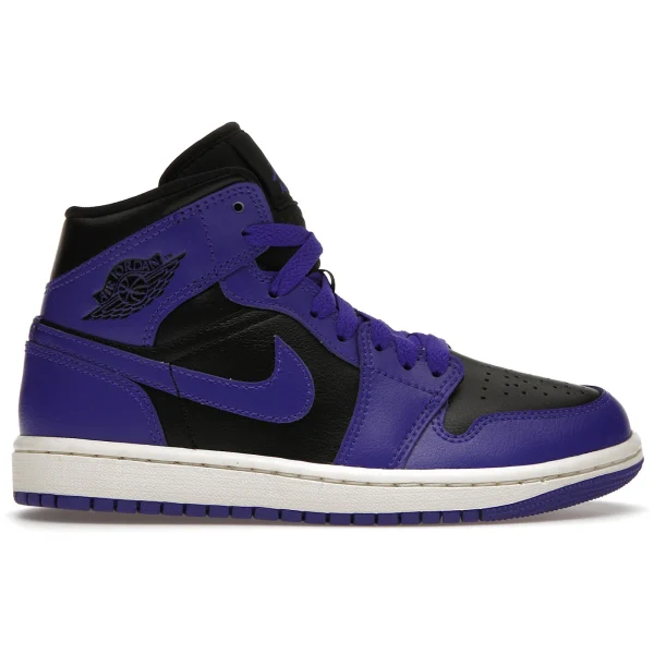 Jordan 1 Mid Purple Black (Women&rsquo;s)