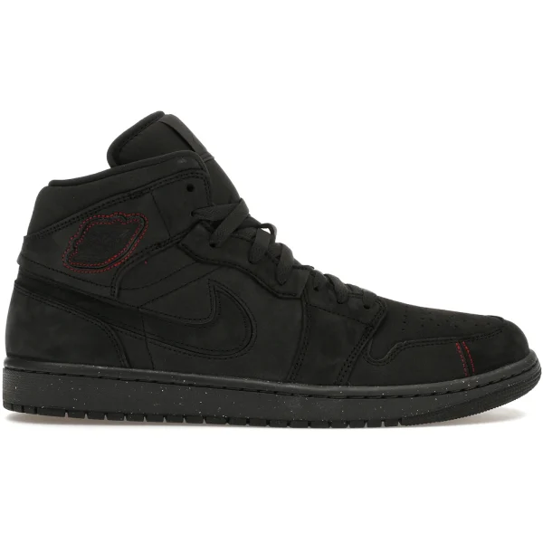Jordan 1 Mid SE Craft Dark Smoke Red