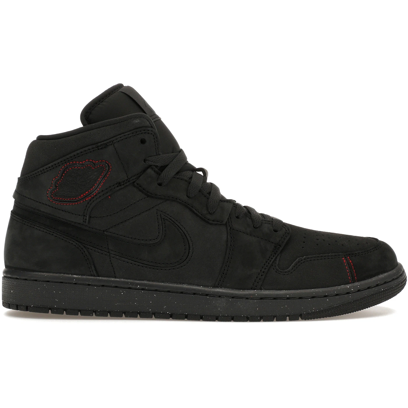 Jordan 1 Mid SE Craft Dark Smoke Red