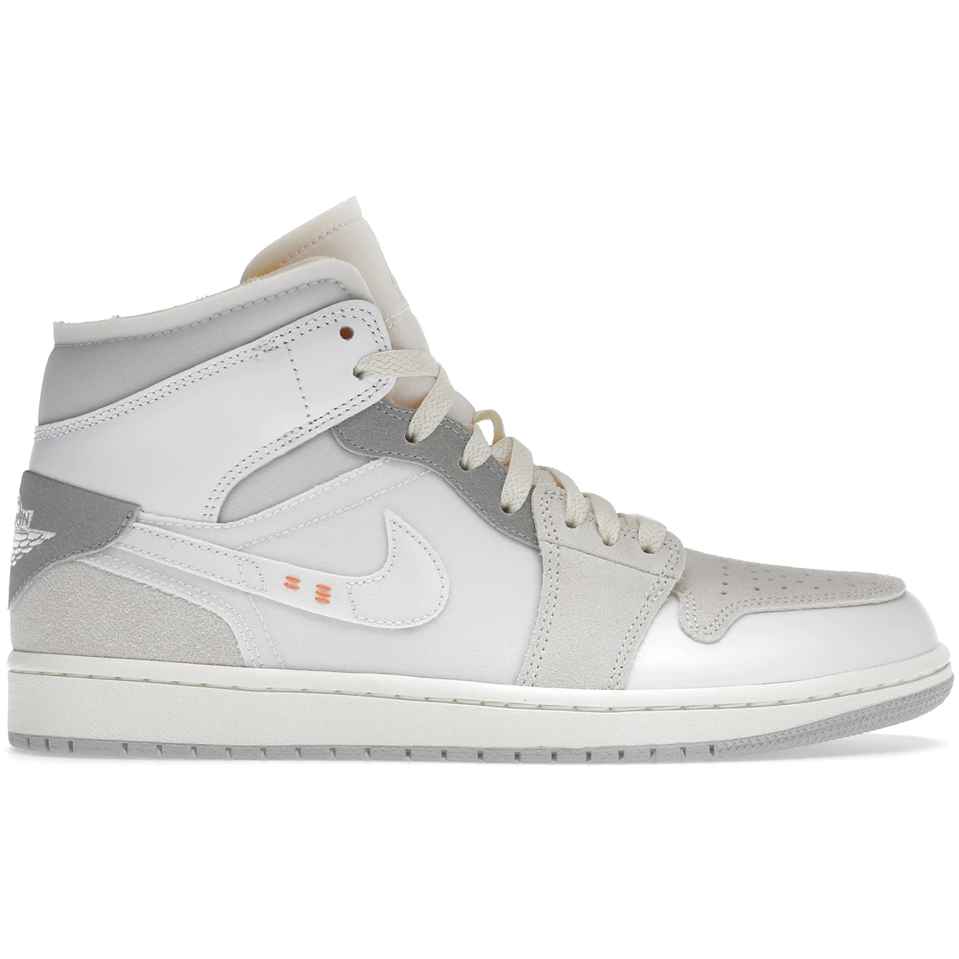 Jordan 1 Mid SE Craft Inside Out White Grey 2 Jordan 1 Mid SE Craft Inside Out White Grey